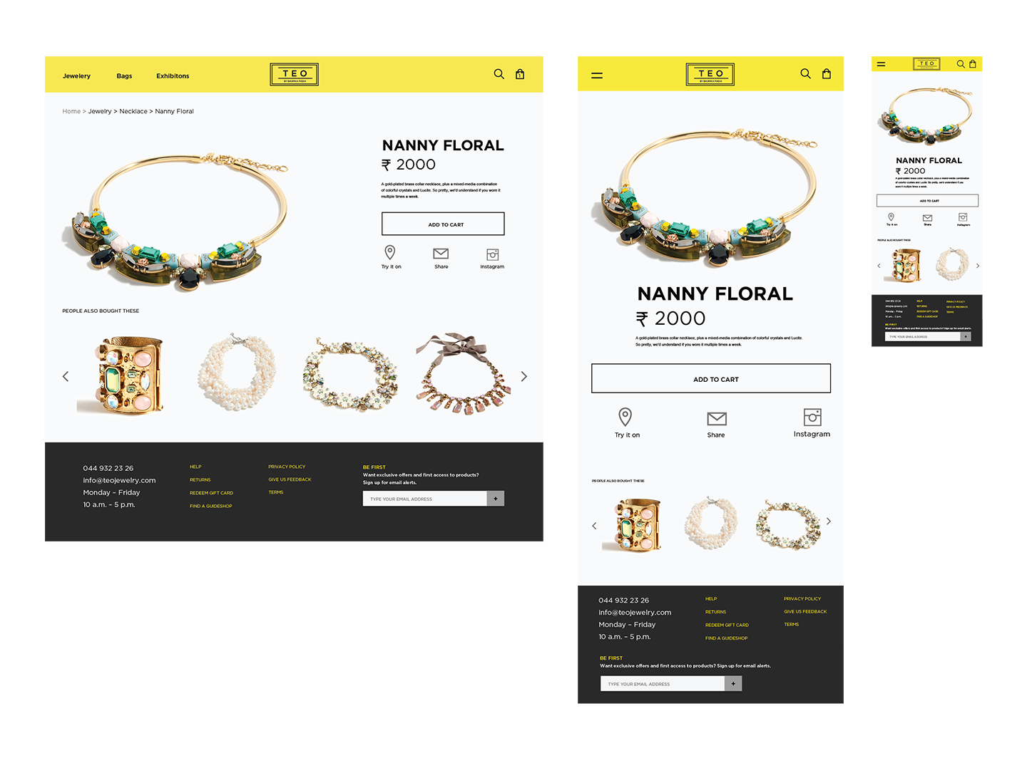 Teo Responsive Website