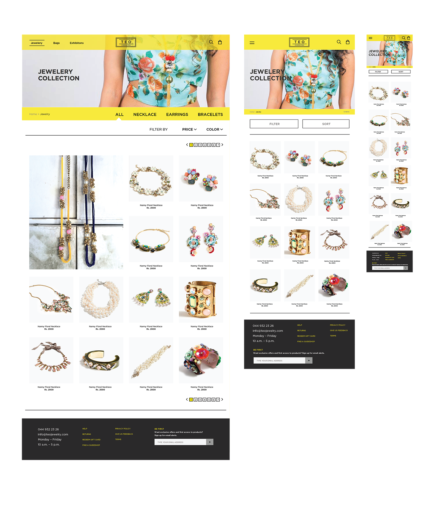 Teo Responsive Website