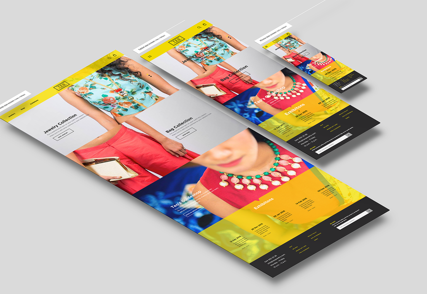 Teo Responsive Website