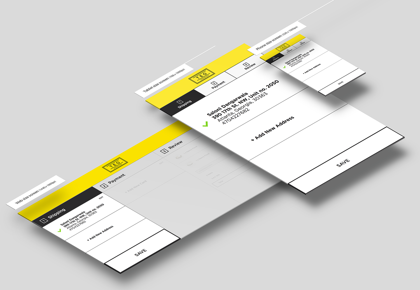 Teo Responsive Website